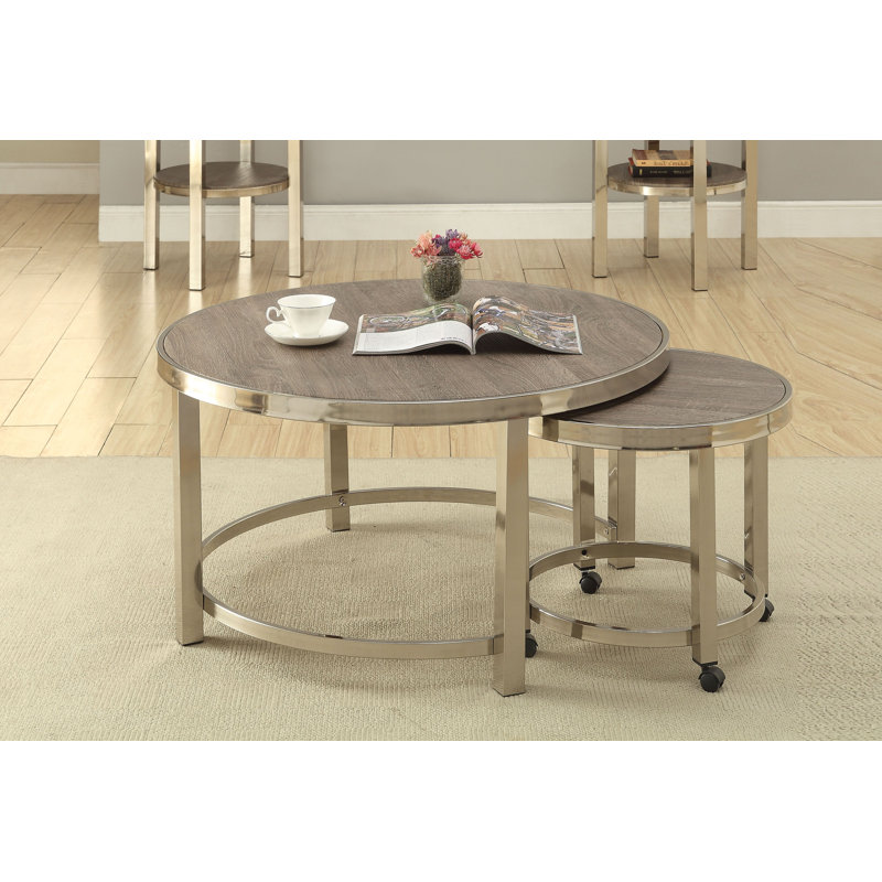 Mercer41 Dawna 2 Piece Coffee Table Set Wayfair